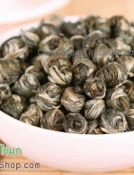 ชาเขียวมะลิไข่มุก (Jasmine Pearl GreenTea) 100 g.