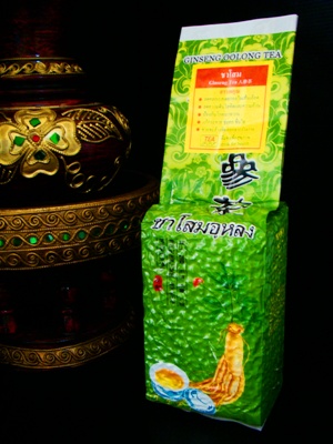 รูปภาพที่1 ของสินค้า : ชาโสมอู่หลง (Ginseng OolongTea) 500g.