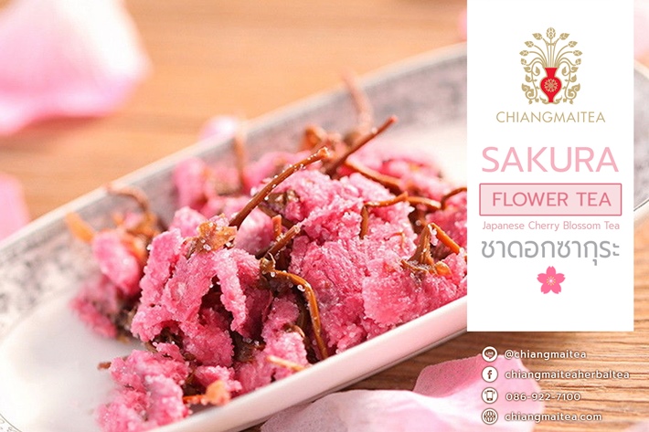 ชาดอกซากุระ (Sakura FlowerTea) 50 g.